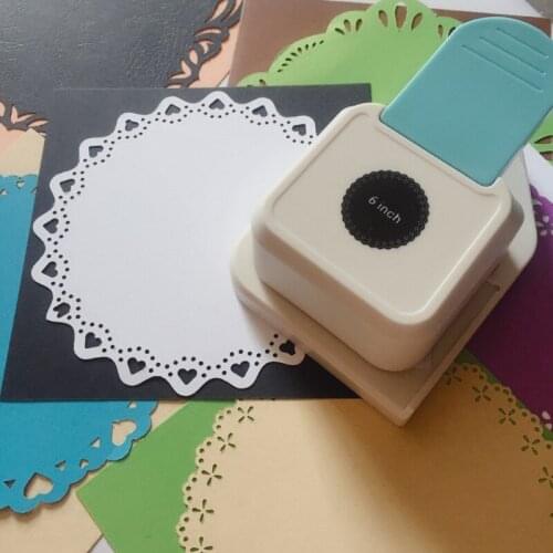Little Creative Paper Punches Lace Cutting Embossing Device Handmade Scrapbook Paper Puncher for DIY Photo Album Crafts
