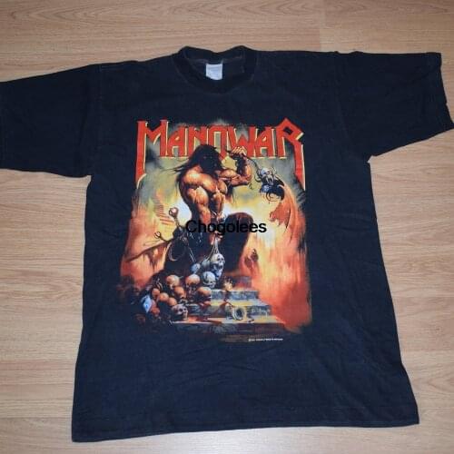Manowar Agony And Ecstasy World Tour 1994 1995 Original and Licensed Vintage Shirt Heavy Metal Judas Priest