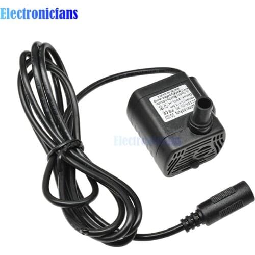 Diymore DC 12V 3W DC-1020 Mini Micro Submersible Water Pump 200L/H 1.5m Aquarium Fish Tank Fountain Pond Pump