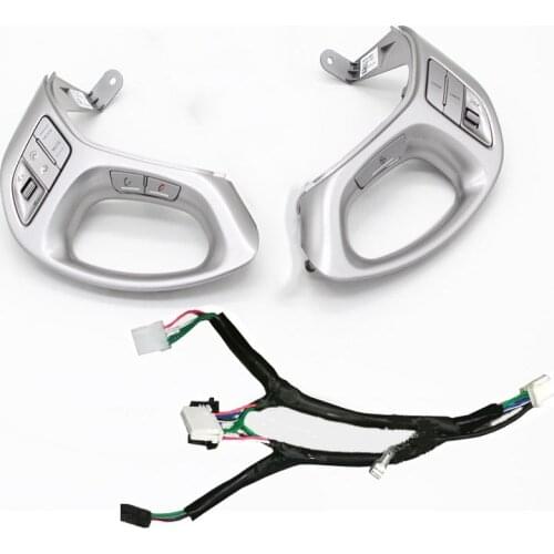 For Hyundai ix35 TUCSON multi-function steering wheel button car cruise control buttons with bluetooth button with wire 20102014