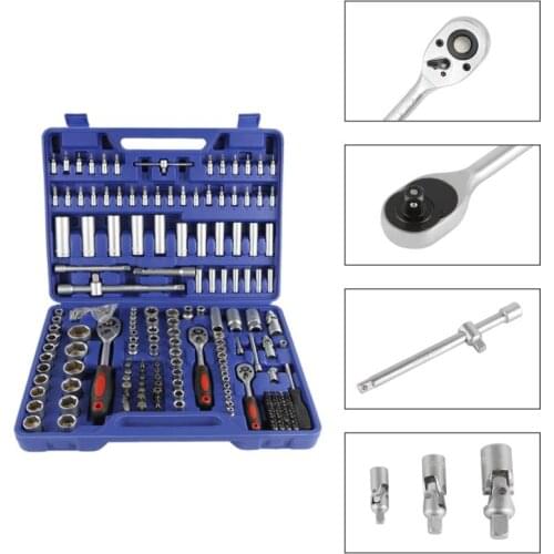 192pcs Wrench Socket Set Hardware Spanner Ratchet Wrench Set Kit Car Repairing Tools Combination Hand Tool Sets Dropshipping HWC