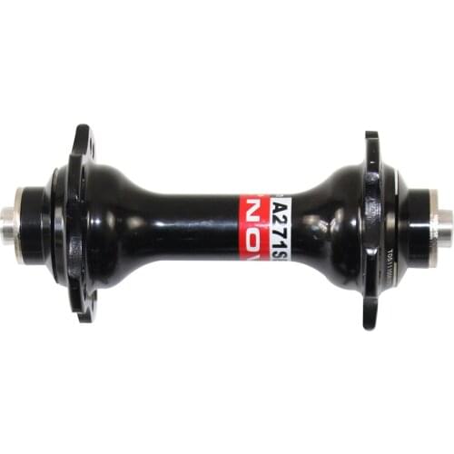 Novatec A271SB V Brake Road Bike Hubs 20 Holes Black Red Bicycle Front Hub 20H Weight 106g 100MM Key Holes Bladed Spokes OK