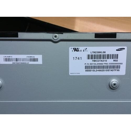 New LCD display screen model LTM238HL06 For HP EliteOne 800 G3 23.8-in Non-Touch AiO