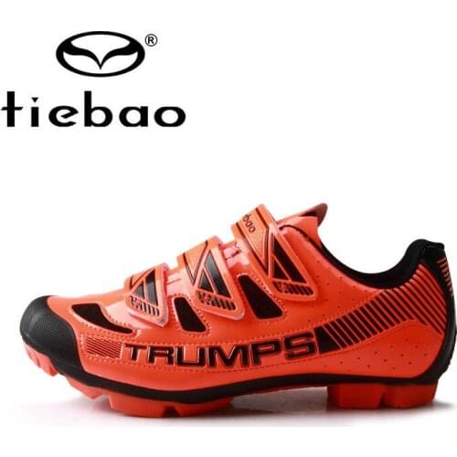 TIEBAO Cycling Shoes MTB Breathable Bicycle Shoes Men Cycling Self-locking Mountain Bike Non-slip MTB Shoes Zapatillas Ciclismo