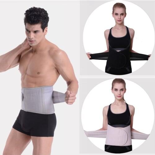 Plus Size XXL Lower Back Support Brace Male Waist Back Posture Corrector Female Waist Support Belt Prevent Slouching Back