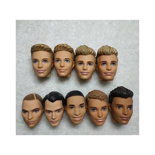Rare Limited Collection Ken Prince Doll Toy Head Prince Doll Head Boy DIY Toys Favorite Collection Prince Doll Head
