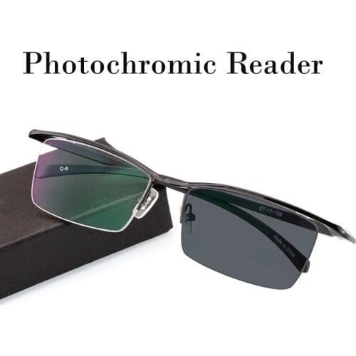 Sun Photochromic Reader Reading Glasses Sunglasses Men Eyewear Hyperopia Presbyopia Oculos Gafas with diopters Presbyopia TR90