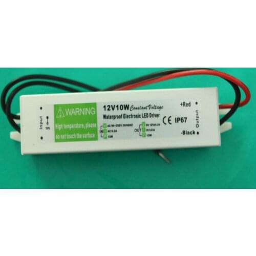 Led Lighting Transformer Adapter AC 100V 220V to DC 12V 10W Led Driver Unit Switching Power Supply Waterproof