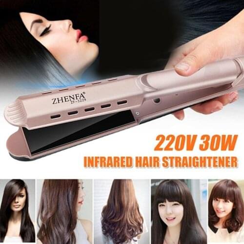 Hair Straightener Four-gear Temperature Adjustment Heating Plate Hair Straightening Curling Irons Hair Styling Tool