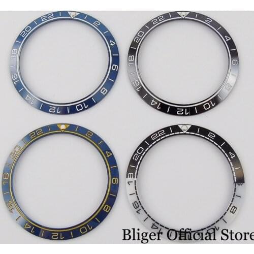 High Quality 38mm Watch Ceramic Bezel Ring Insert Fit 40mm Watch