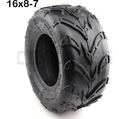 High quality four-wheeled motorcycle ATV Mavericks ATV 16x8-7 tires 7 inch tubeless tires for kart knobs