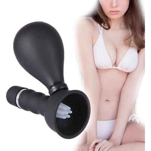 1 Pair Silicone Vacuum Nipple Sucker Vibrator Breast Massager Sex Toys for Women NEW Bring you a perfect sex experience