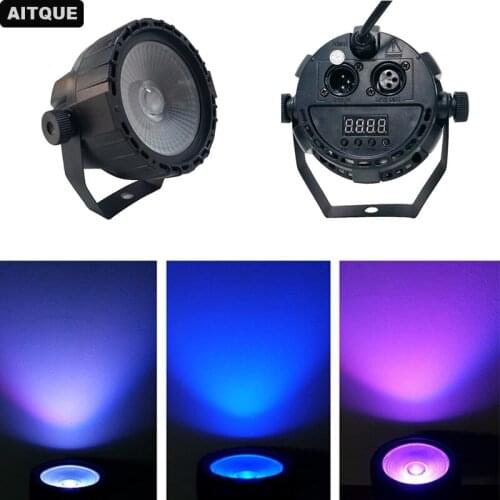 20pcs Disco Wedding 15W RGB UV COB LED Par Light Wireless Remote Control Stage DJ DMX led uplights dmx led par uv