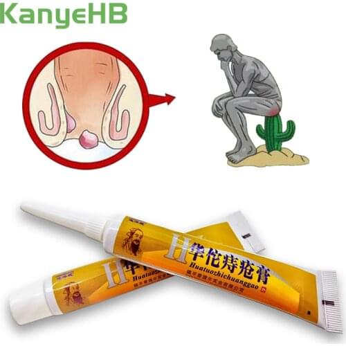 3Pcs Hemorrhoids Ointment Crack Anal Internal & External Anal Fissure Painkiller 100% Original Natural Chinese Herbal Cream A217