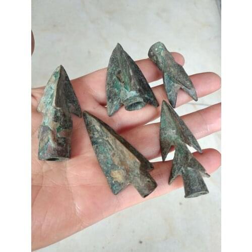 5 Vintage spear model lance ancient Knives model ancient men Tool