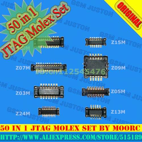 50 in 1 JTAG Molex Set by MOORC