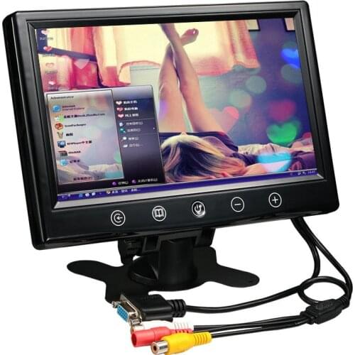 9-inch High-definition Car Computer VGA Monitor Display Multipurpose Industrial Equipment Display Car Computer Monitoring Meter