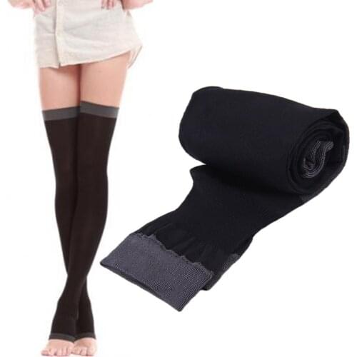 Anti-varicose Stocking Breathable Over Knee socks Leg Slim ThighFat Burn Pantyhose for girls sleep wearable Prevent Varicose 20