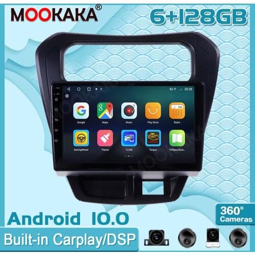 6+128GB Android 10.0 For Suzuki Alto-800 2014 Surround View Camera Car Multimedia Player Stereo Radio GPS Navigtion Recorder