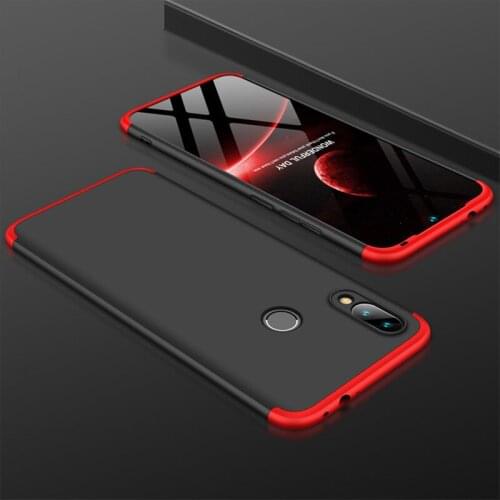 3 IN 1 Case for Xiaomi Redmi 7 Case 360 Full Protection Case Shockprrof Matte Phone Cover for Xiomi Redmi 7 Redmi7 6.26" Funda