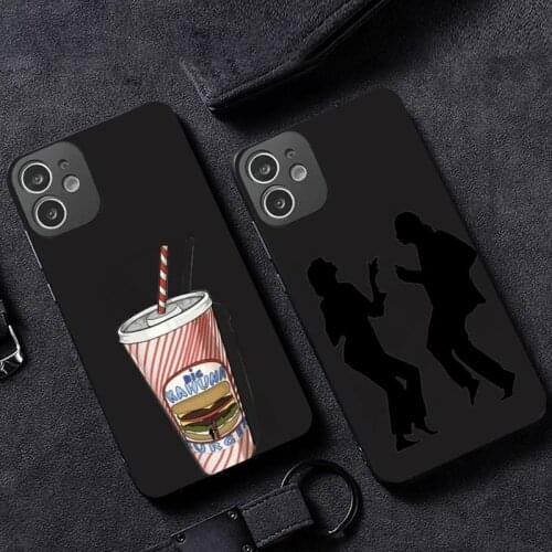 Greatest movie ever made Pulp Fiction Phone Case for iPhone 12 11 mini pro XS MAX XR 8 7 6 6S Plus X 5S SE 2020