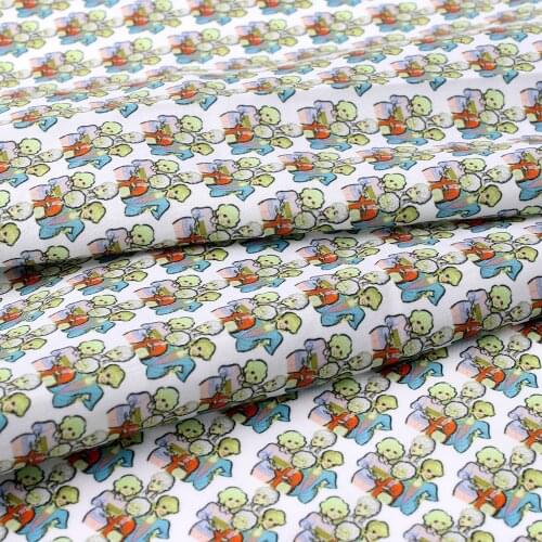 Cheerbows 45*150cm Printed Polyester Cotton Fabric DIY Craft Cloth Fabrics For Sewing Bed Sheet Scrapbooking Home Textile Decro