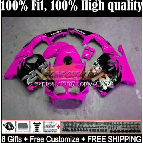 Injection For HONDA CBR250RR CBR 250 250RR 90 91 92 93 94 41CL.160 MC22 CBR250 R RR 1995 1996 1997 1998 1999 Fairing Pink Black