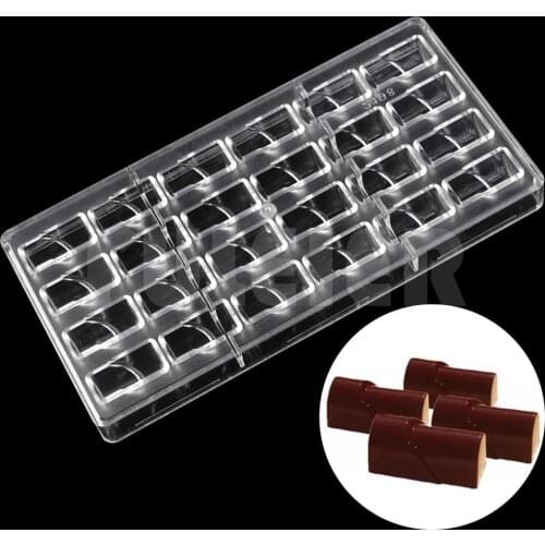 DIY Creative polycarbonate chocolate moulds,Kitchen Accessories Eco-friendly Baking dish Plastic candy cake Baking Pastry Tools