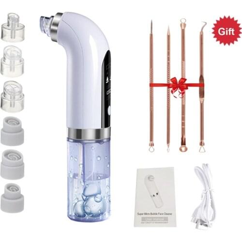 Upgraded Blackhead Remover Pore Vacuum Cleaner Blackhead Vacuum Rechargeable Face Vacuum Comedone Extractor Tool for Blackhead