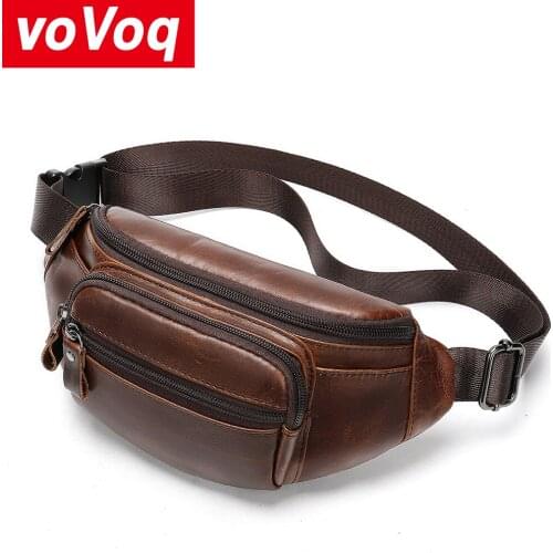 Fashion High Quality Waist Bag Men Zipper Pocket Fashion Man Chest Handbag Unisex Fanny Pack Male Waist Pack Belly Bags Purse