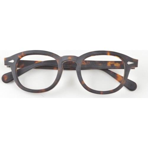 Johnny Depp Glasses Men Optical Glasses Frame Women Brand Design Acetate Vintage Computer Eyeglasses Top quality Z088