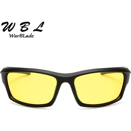 WarBLade New Polarized Night Driving Glasses For Men High Quality Anti Glare Safety Night Vision Male Square Sunglasses 2019