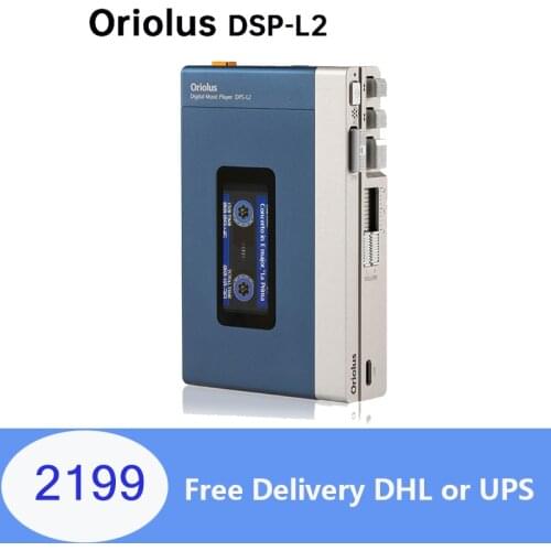 Oriolus DPS-L2 ES9038 Pro USB DAC OPA1612 DSD256 384kHz/32Bit 3.5+3.5&4.4mm Output Cassette Classic Look HiFi Music Player