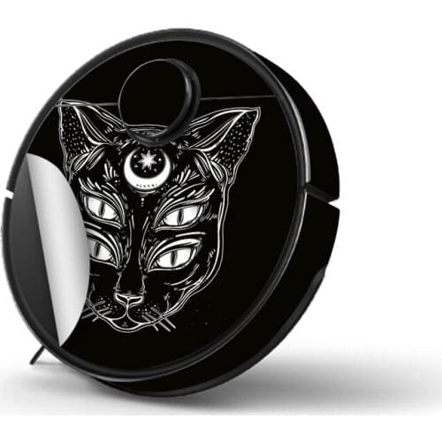 Provide Customized Custom Vinyl Animal Sticker for Roborock S4 T4 Robot Robotic Vacuum Cleaner Skin Spare Parts Accessories