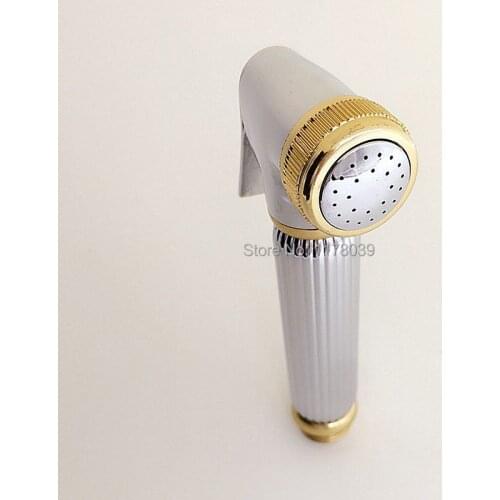 Pressurized toilet spray gun,toilet bidet faucet nozzle spray,wall mounted single hole bidet faucet,Free Shipping J17155