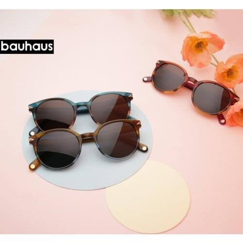 AB2010 acetate Sunglasses Women Men acetate Frame Retro Brand Design Ocean Lens Sun Glasses Shades UV400 Oculos Gafas De Sol