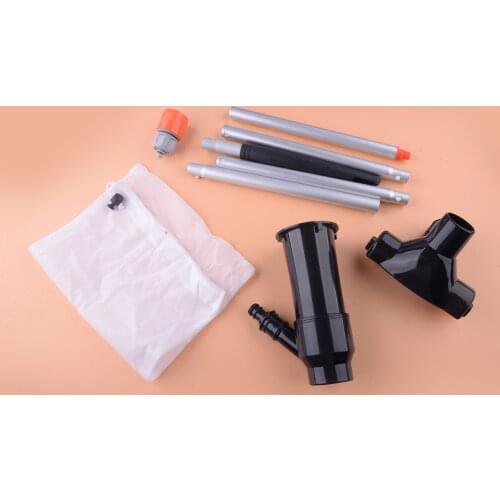 Jet Vacuum Cleaner Cleaning Kit Swimming Pool Hot Tub Spa Jacuzzi Pond Brush Mesh Bag Accessories