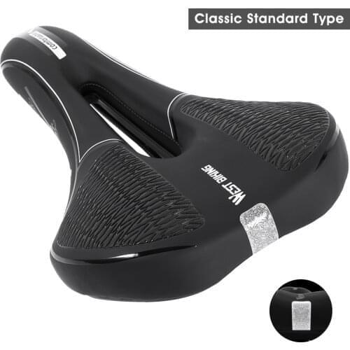 Bicycle Seat Reflective Mountain Road Bike Riding Saddle Soft And Comfortable Seat Equipment MTB Profession Bicycle Mat
