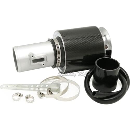 Spceddy High Quality Racing Cold Air Intake KitM Car Carbon Fiber Air Filter Kit Racing Sport For Audi A4 A4L A5 B7 B8 2.0T