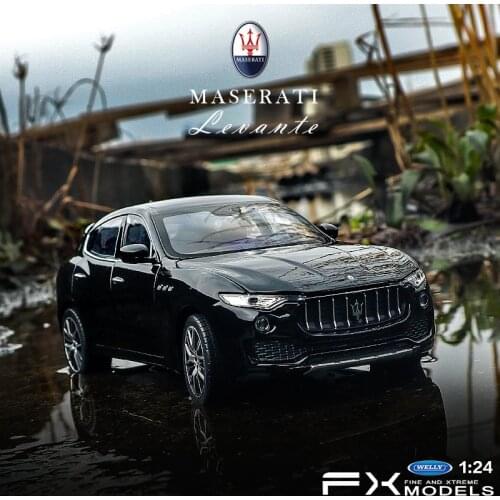 Welly 1:24 Levante Maserati car alloy car model simulation car decoration collection gift toy Die casting model boy toy