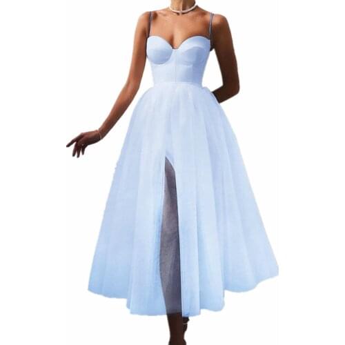 2021 Womens Midi Dress V-Neck Top Quality Joker Sexy Club Solid Strapless A-Line Solid Sweet Ball Gown Vintage Dress