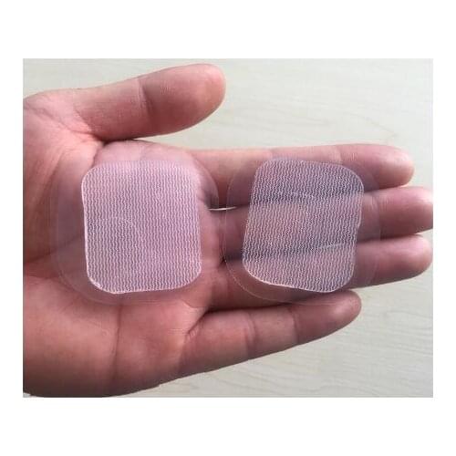 20pcs 4*4cm replacement Conductive gel sheet for Low frequency omron HV-F310 F311/F320 massager device HV-PAD