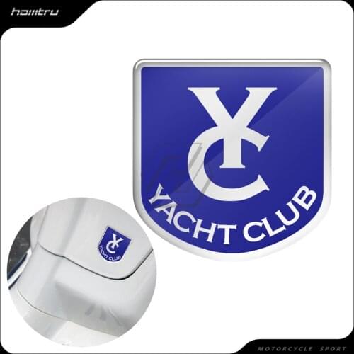 3D Motorcycle Sticker Case for Piaggio MP3 Vespa LX GTS GTV Sprint 50 150 300 300ie Decals Yacht Club Sticker