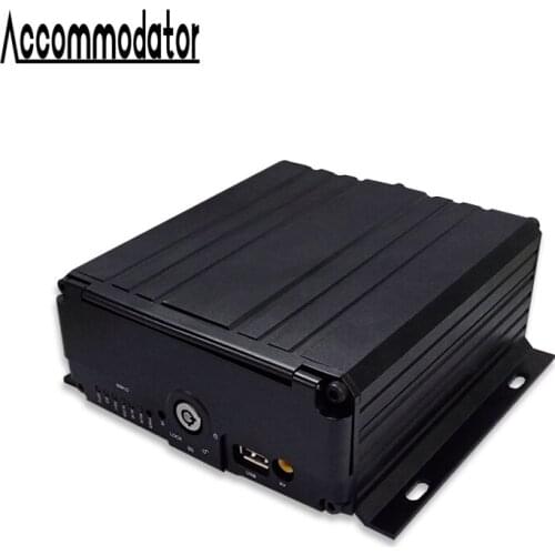 4 Channels AHD 1080P HDD SD Card GPS 3G 4G Mobile DVR for Vehicle Car Trailer Truck Taxi School Bus