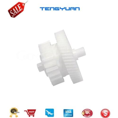 5 X Fuser Drive Gear RU6-0018-000 For hp P1505 1505n M1522n M1120n P1536 P1566 P1566 23T 56T RU6-0018 swing gear printer parts