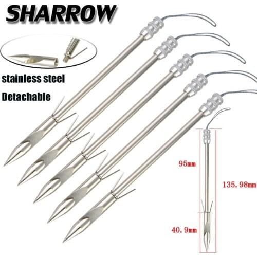 6/12/24pc Archery Fishing Broadhead Arrowhead Slingshot Catapult Dart Outdoor Hunting Shooting Bow And Arrow Fishing Accessories