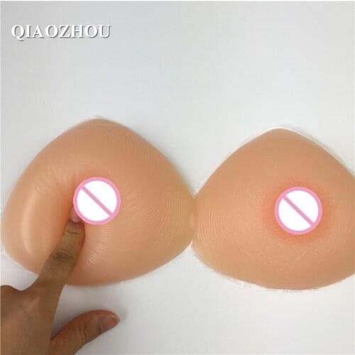 800g/pair Realistic Silicone Breast Forms For Drag Queen Cosplay Crossdresser
