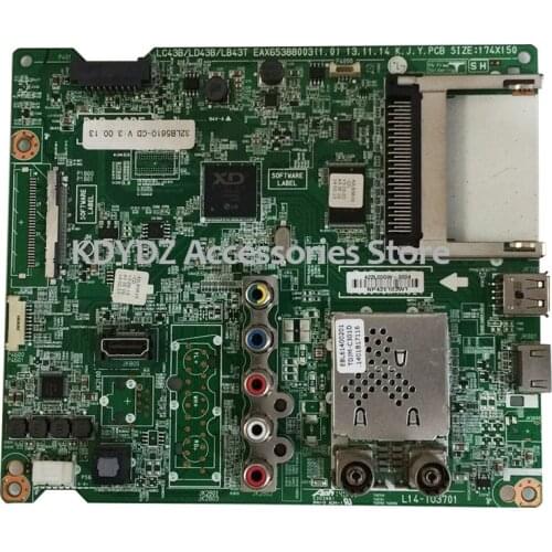 Free shipping Good test for 32LB5610-CD motherboard EAX65388003(1.0)/EAX65388006 woking 32inch