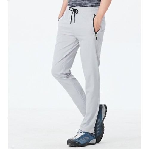 MRMT 2021 Brand Summer Mens Trousers Thin Leisure Large-size Men Elastic Pants for Male Quick-drying Trouser