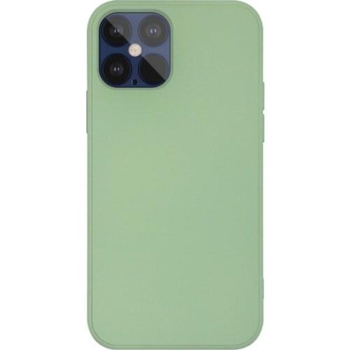Anti-Drop Phone Case Solid Color TPU Mobile Phone Protective Decorative Cover for iPhone12 PRO MAX чехол на айфон